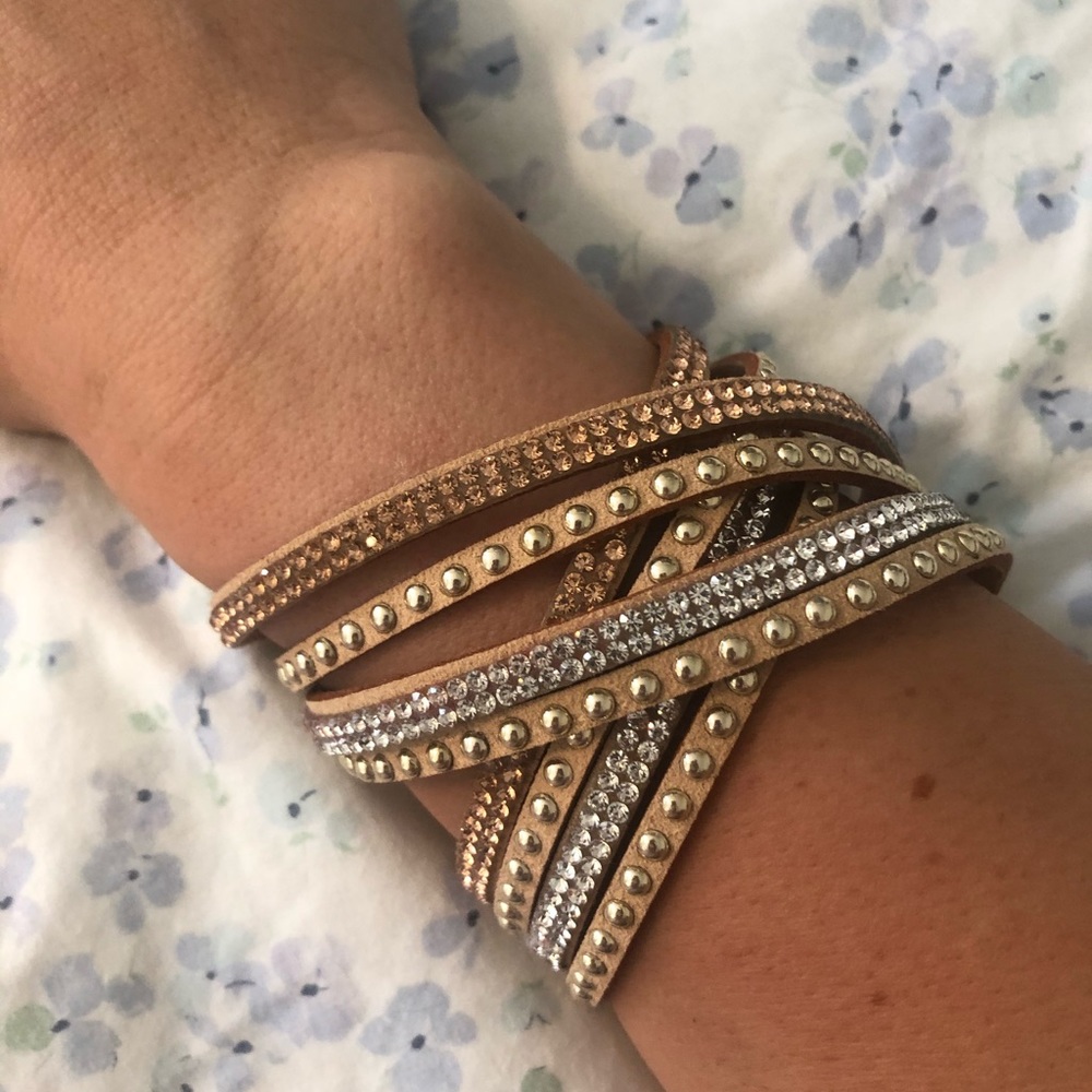 Suede Wrap Bracelet